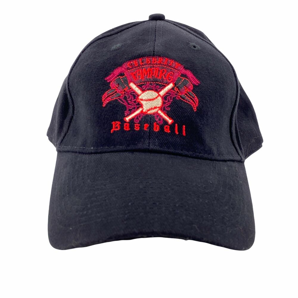 Celebrity Vampire Baseball Black Embroidered Adjustable Hat Cap One Size AMC